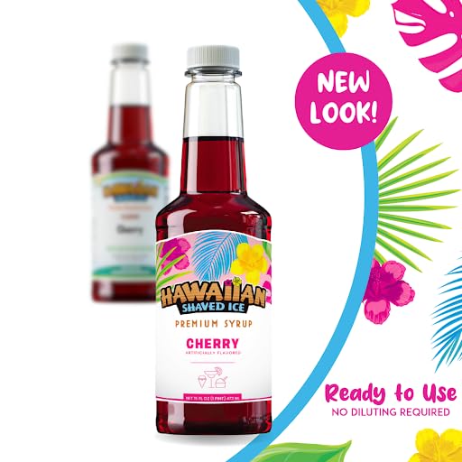 Allergy-Friendly Hawaiian Shaved Ice Syrup Assortment