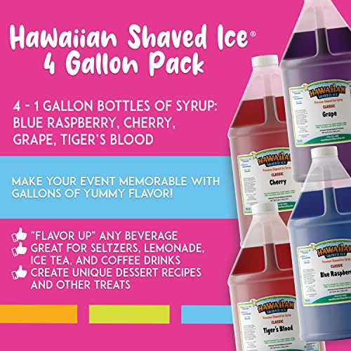 Allergy-Friendly Shaved Ice Syrup for Various Treats, No Refrigeration Needed